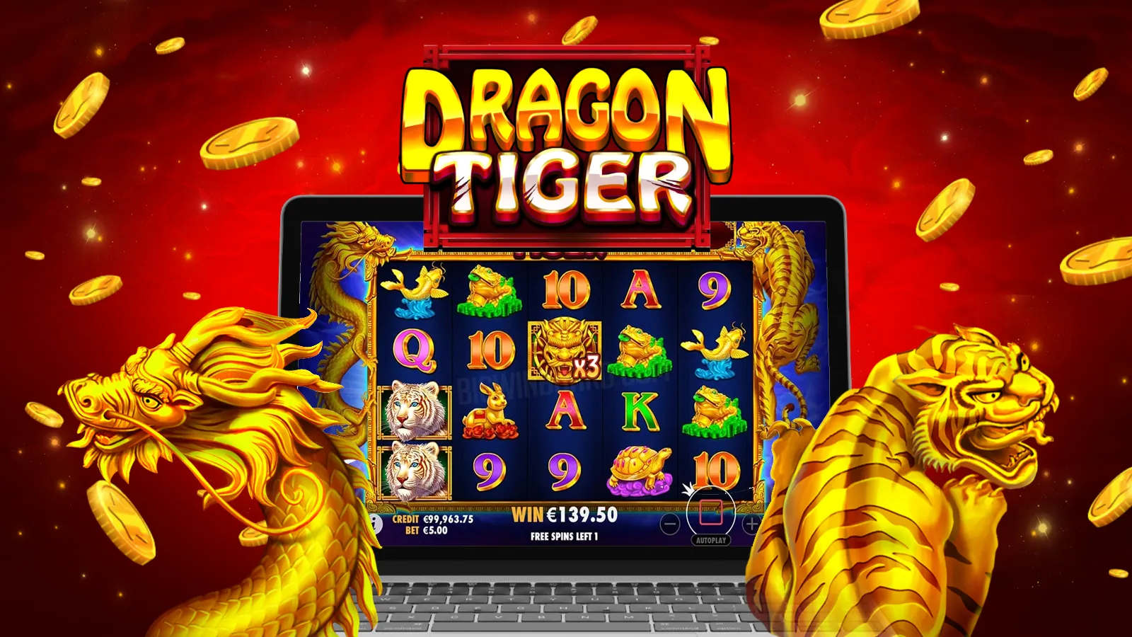 Dragon vs Tiger game real money