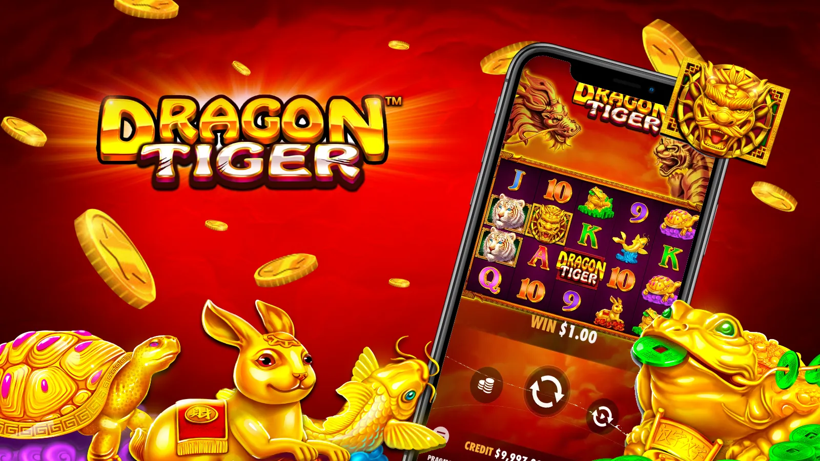 Dragon vs Tiger 50 bonus
