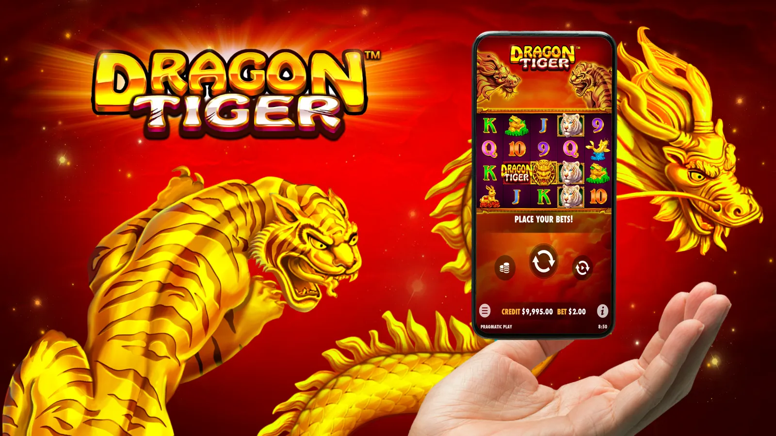 50 bonus Dragon vs Tiger