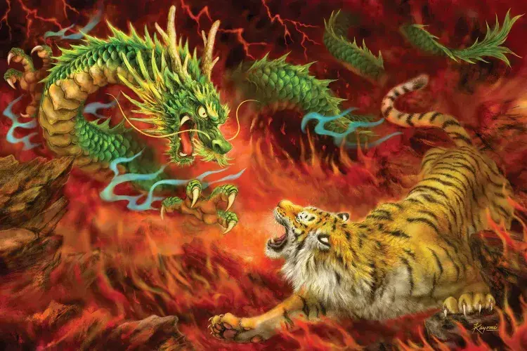 Tiger vs Dragon game